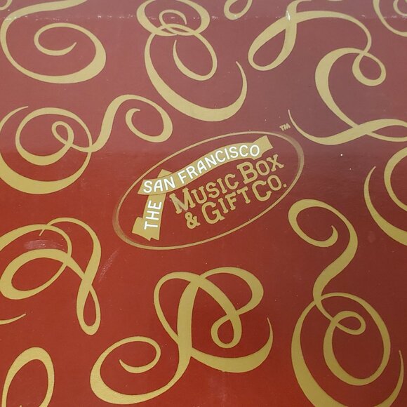 Holiday Decor - SanFrancisco Music Box Company - Rotating Bears on Ice w/Box - Picture 9 of 9